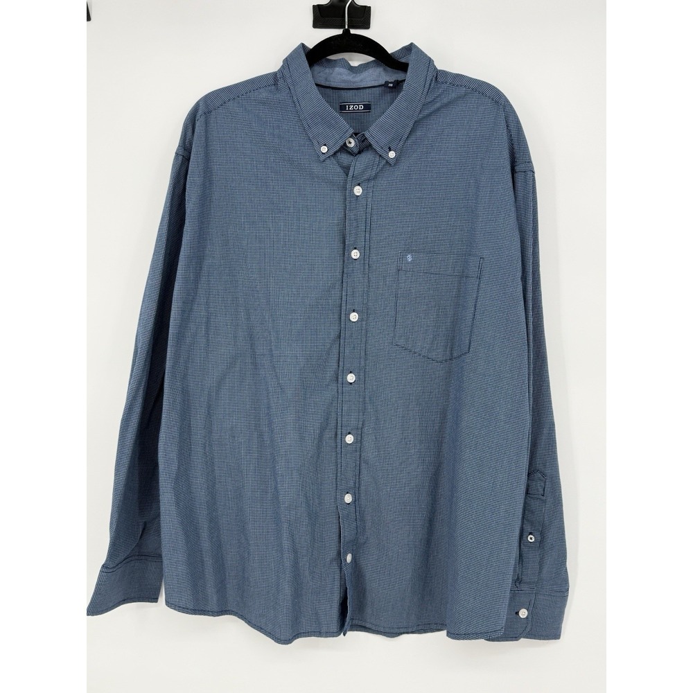 Izod Men's Long Sleeve Button Down 2XB